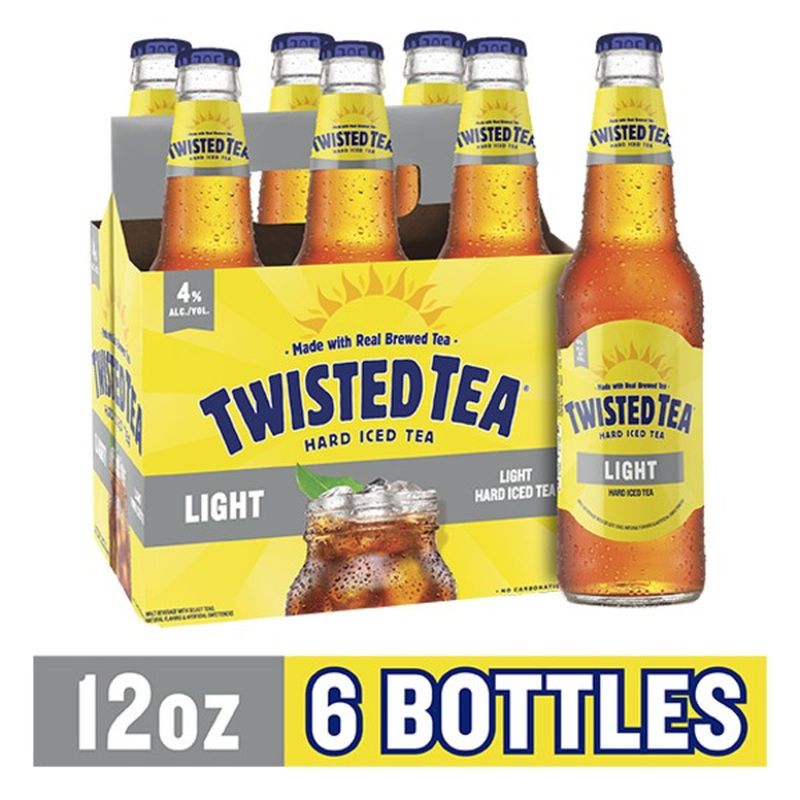 Twisted Tea Light, Hard Iced Tea (12 fl oz) - Instacart