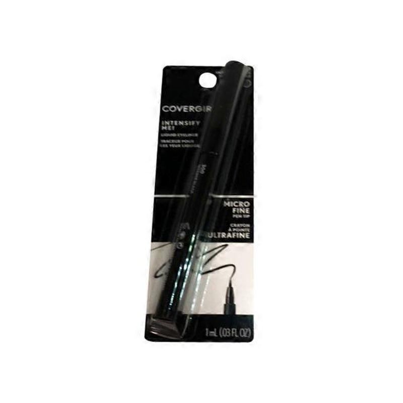 CoverGirl Intensify Me Liquid Eyeliner, Intense Black (0.03 fl oz
