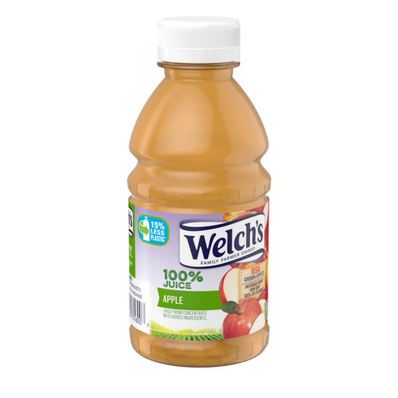 Welch's 100 Juice Apple (10 fl oz) Instacart
