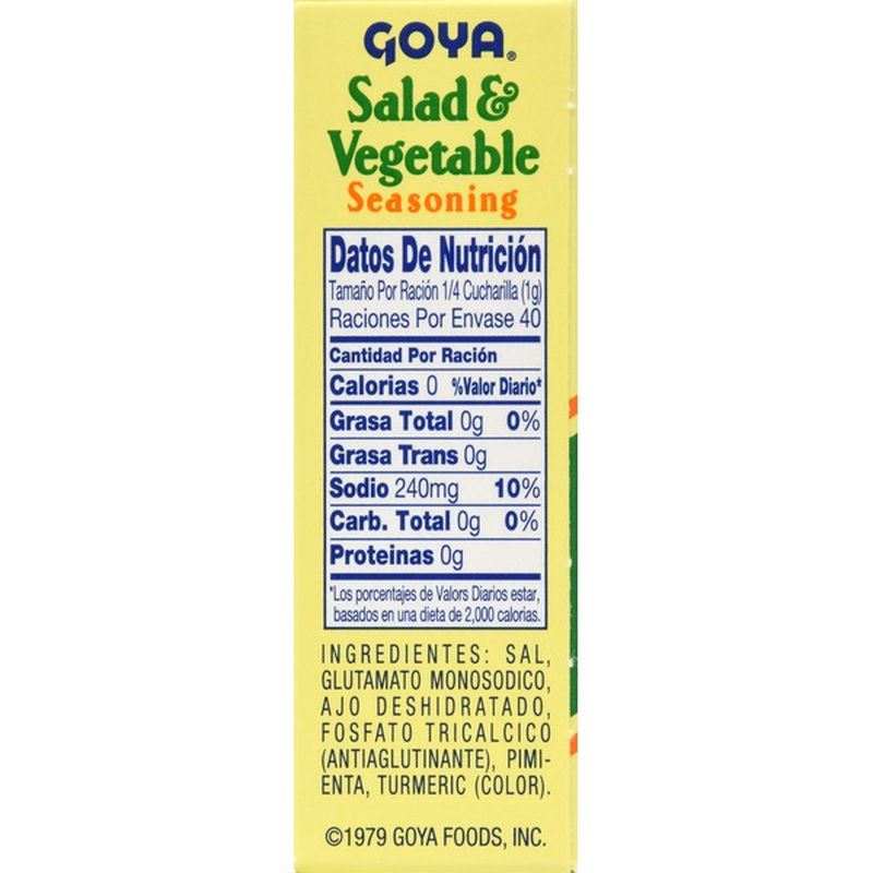 Goya Salad & Vegetable Seasoning