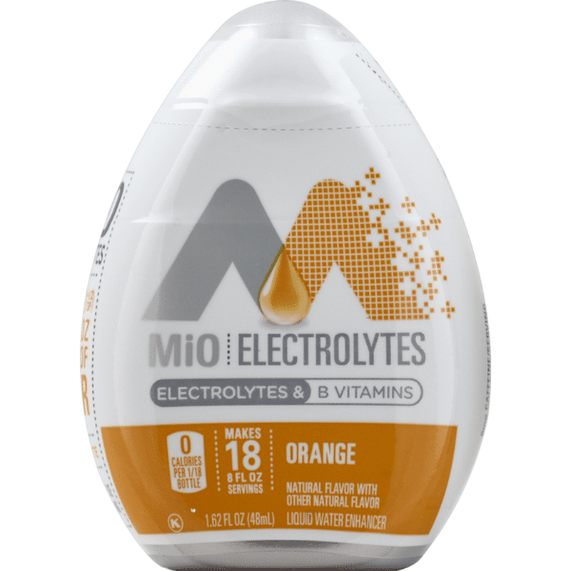MiO Orange Naturally Flavored Liquid Water Enhancer with Electrolytes