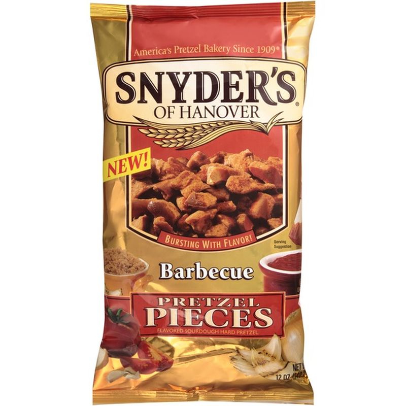 Snyder's of Hanover Barbecue Pretzel Pieces (12 oz) Instacart