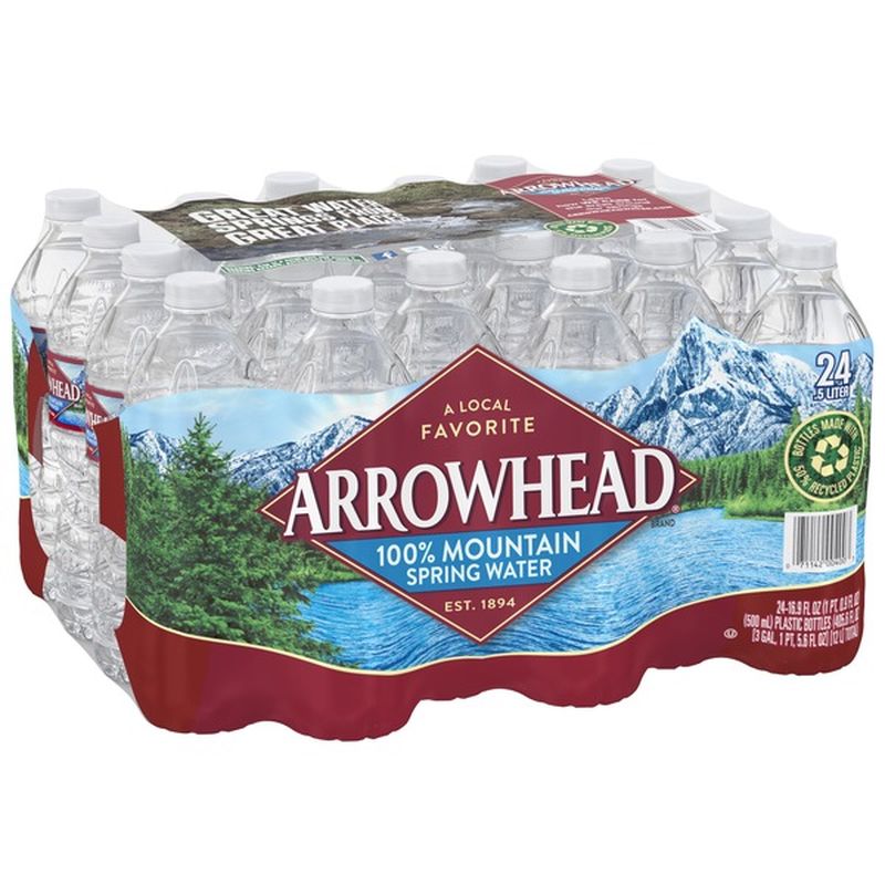 Arrowhead No Flavor 100% Natural Spring Water