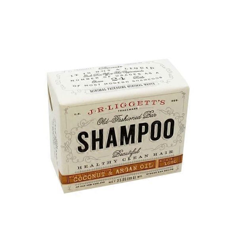 J.r. Liggett's Oldfashioned Shampoo Bar, Coconut & Argan Oil (3.5 oz