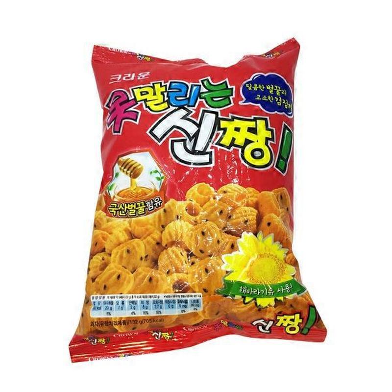 Crown Maple Shin Jjang Crispy Honey Black Sesame Korean Food Snack (4. ...