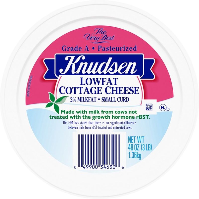 Knudsen Low Fat Cottage Cheese (48 oz) Instacart