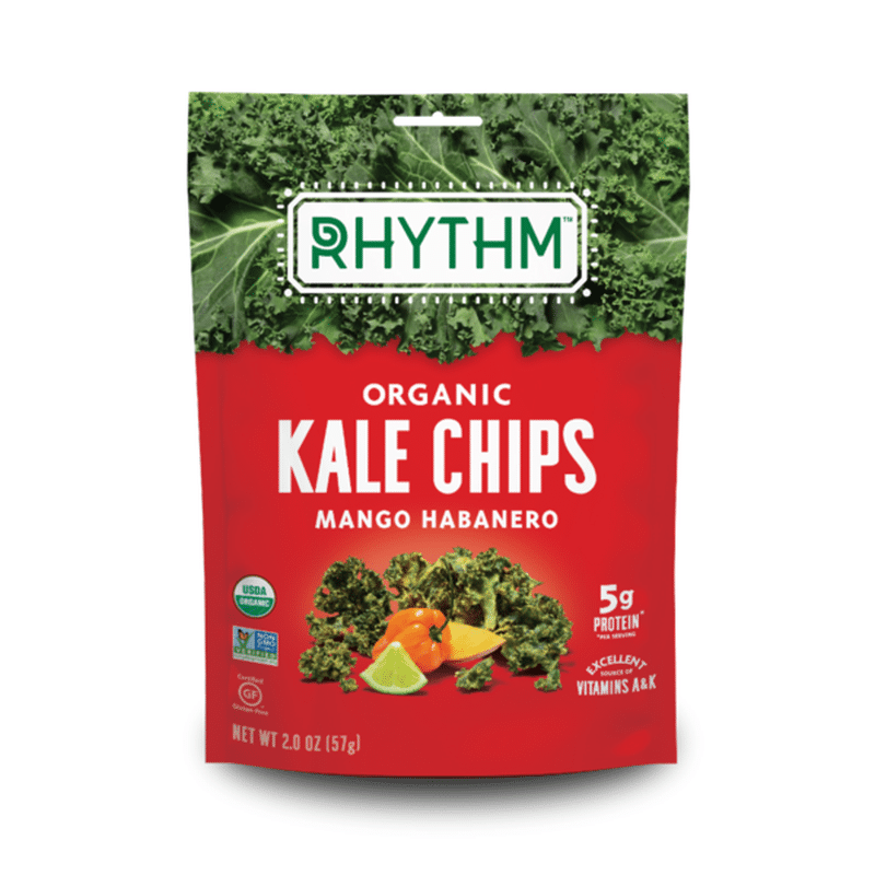 Rhythm Superfoods Kale Chips, Mango Habanero (2 oz) Instacart