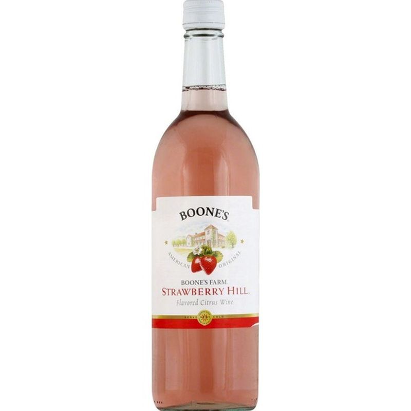 Boone's Farm Citrus Wine, Strawberry Hill Flavored (750 ml) Instacart