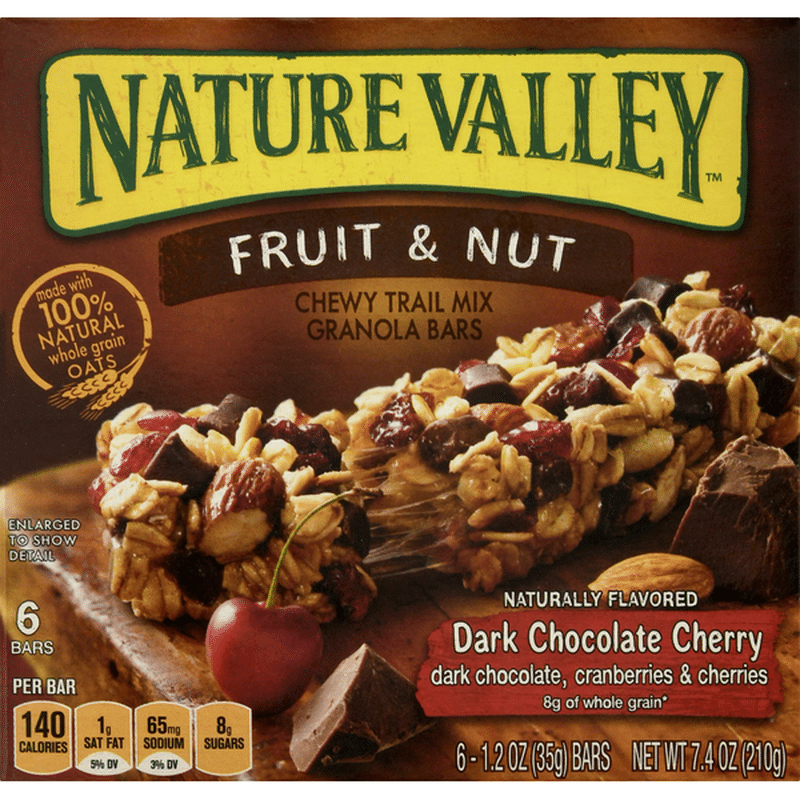 Nature Valley Granola Bars, Trail Mix, Chewy, Fruit & Nut ...