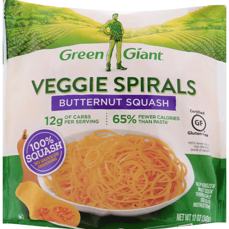 Green Giant Veggie Spirals Butternut Squash 12 Oz Delivery Or Pickup Near Me Instacart