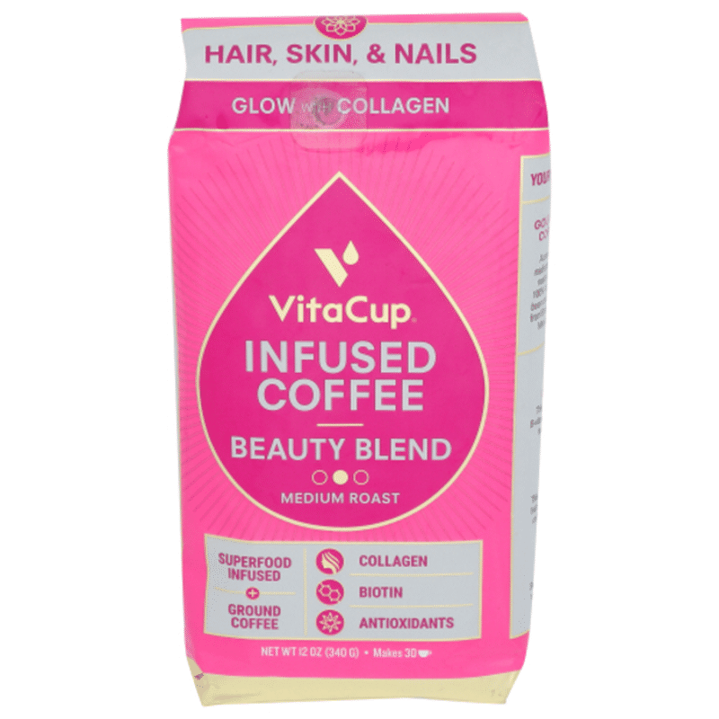 Vitacup Beauty Ground Coffee 12 Oz Instacart