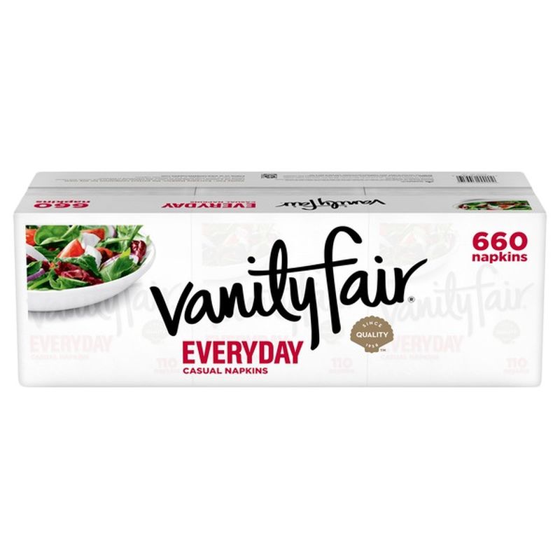 Vanity Fair Lunch Napkins 660 Ct 13 X 12 75 Instacart