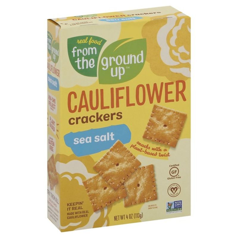 From the Ground Up Crackers, Sea Salt, Cauliflower (4 oz) from Safeway