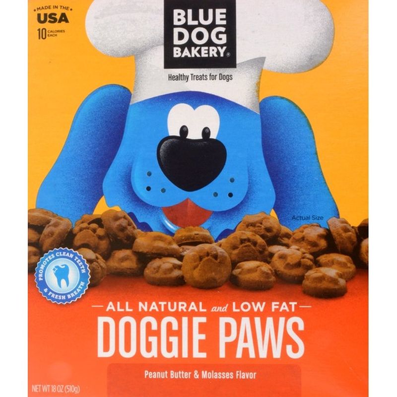 Blue Dog Bakery Treats for Dogs, Peanut Butter with Molasses, Small