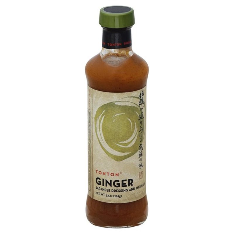 Tonton Dressing and Marinade, Japanese, Ginger (9.5 oz) Instacart