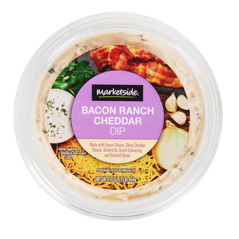 Marketside Bacon Ranch Cheddar Dip 16 Oz Instacart<script async src=