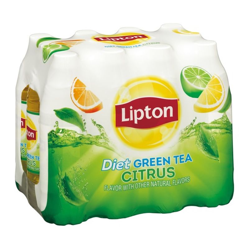 lipton-diet-green-tea-citrus-16-9-fl-oz-from-h-e-b-instacart