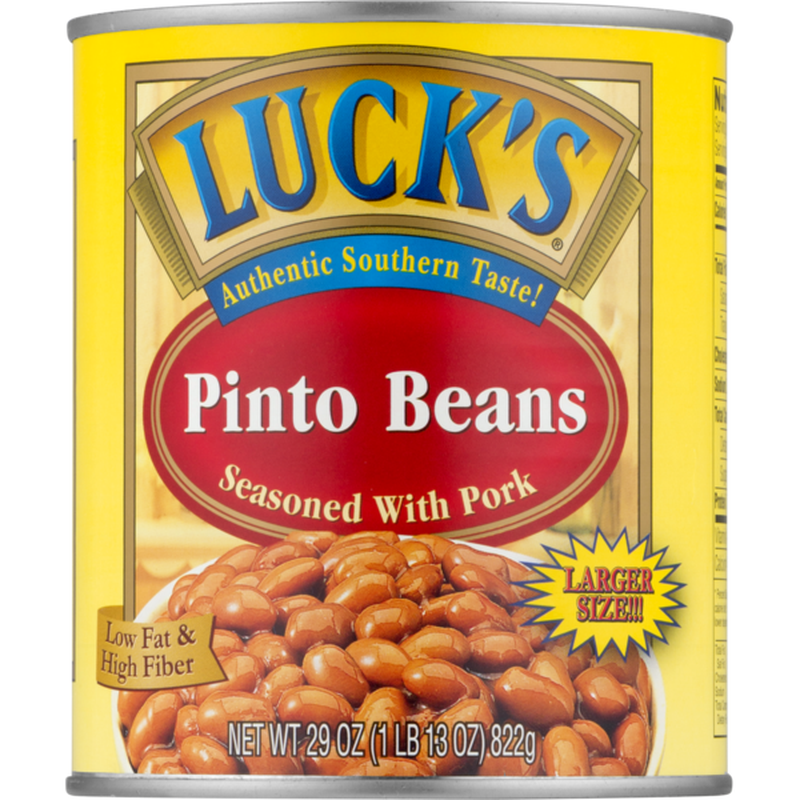 Luck's Pinto Beans Seasoned with Pork (29 oz) Instacart