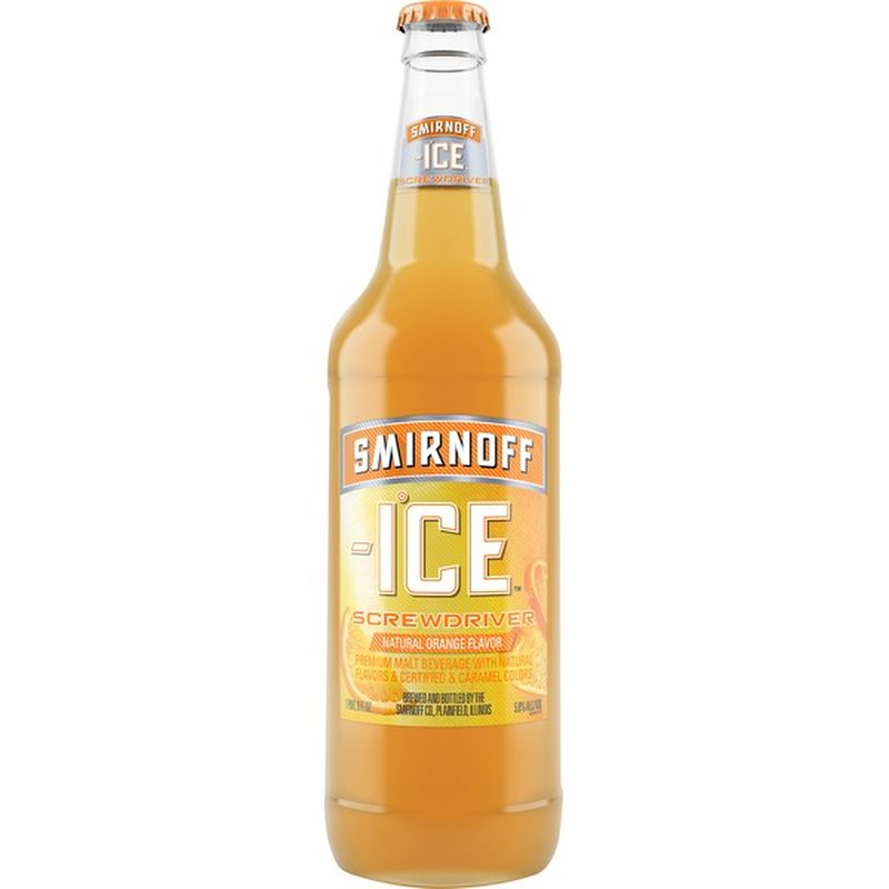 Smirnoff Malt Beverage, Screwdriver (24 oz) Instacart