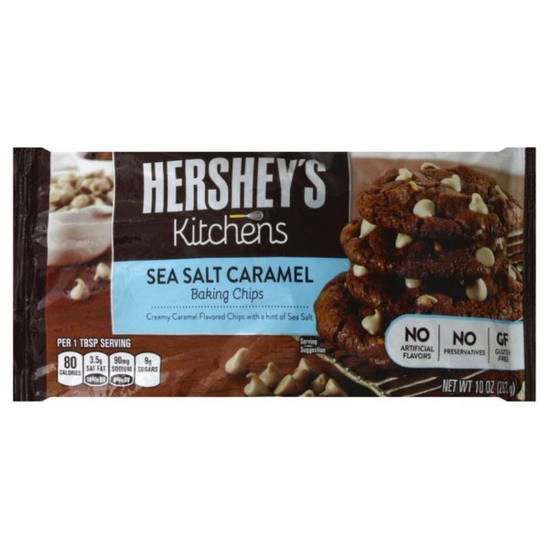 Hershey's Kitchens Sea Salt Caramel Baking Chips (10 oz) from Randalls