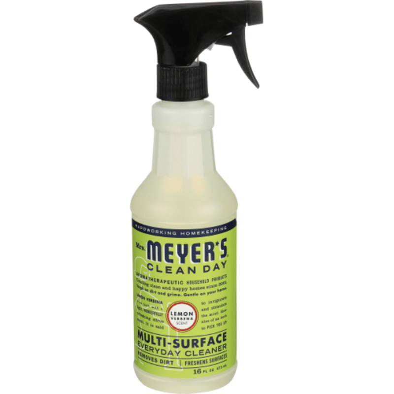 Mrs. Meyer's Everyday Cleaner, Multi-Surface, Lemon Verbena Scent (16 ...