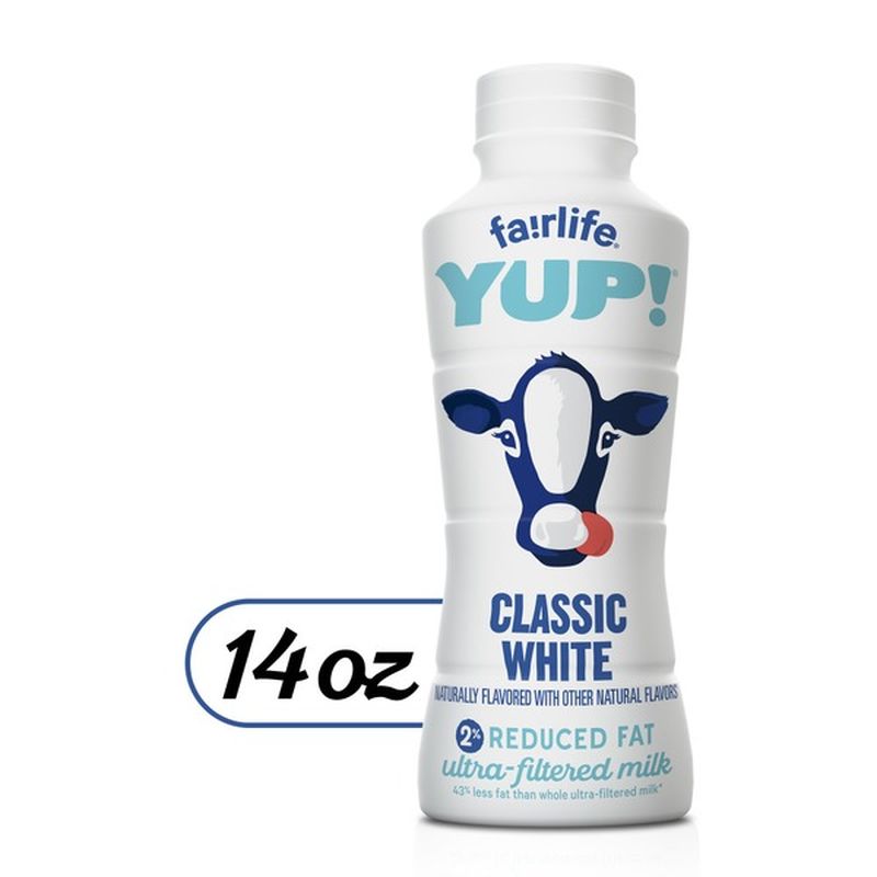 Fairlife Yup! Yup! White Milk Bottle (14 oz) Instacart