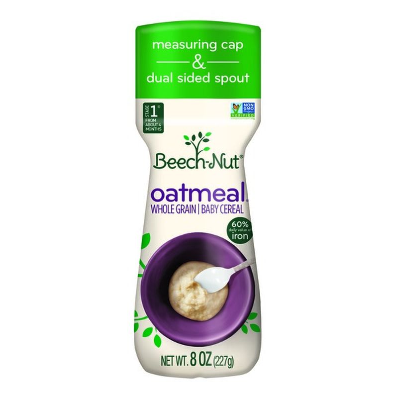 whole grain oatmeal for babies