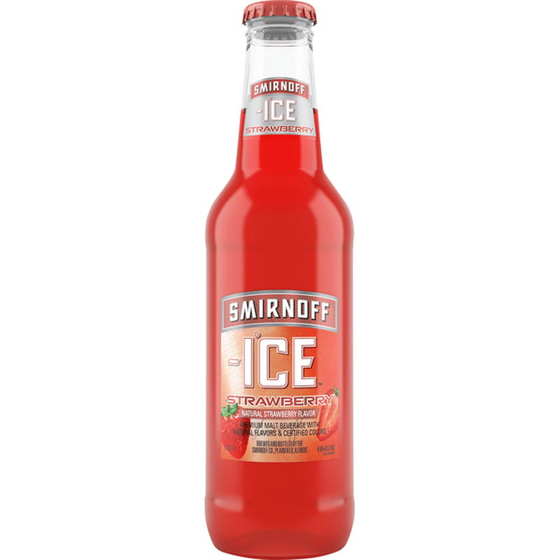 Smirnoff Malt Beverage, Strawberry (12 fl oz) Instacart