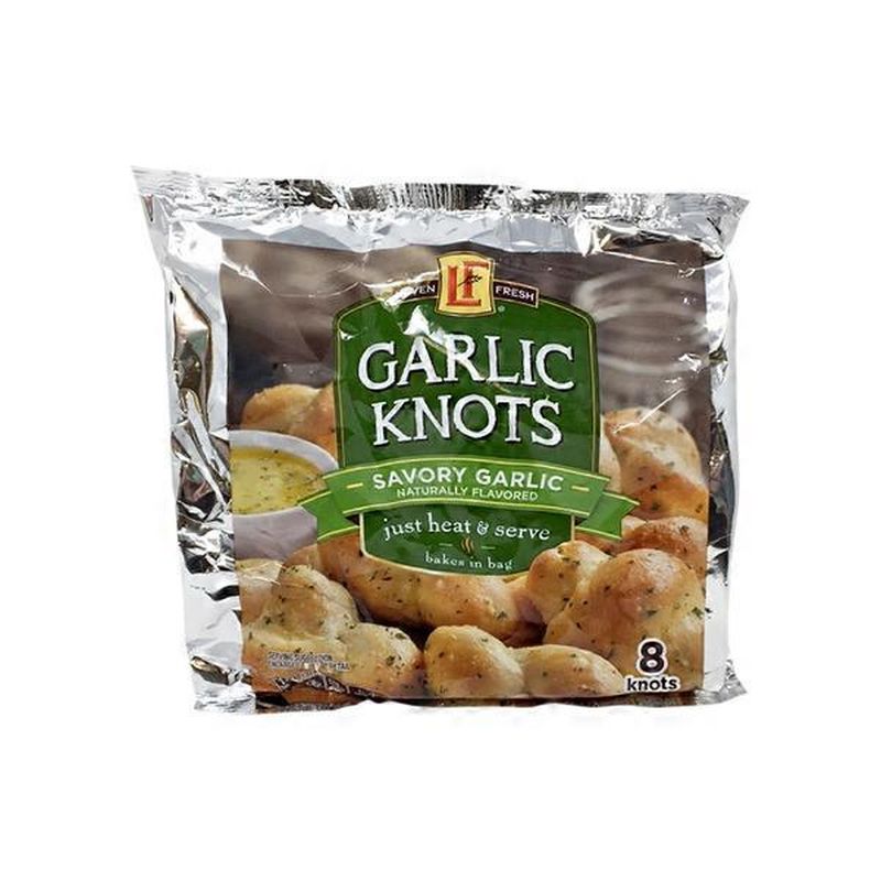 L Oven Fresh Garlic Knots 10 4 Oz Instacart