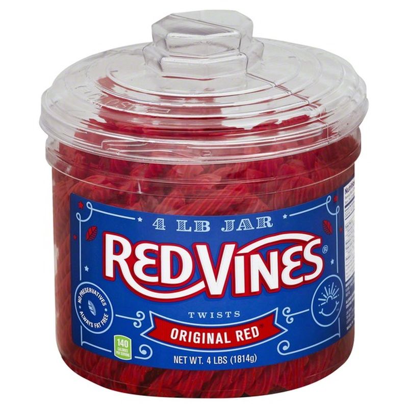 Red Vines Licorice Twists Original Red 4 Lb From Smart Foodservice