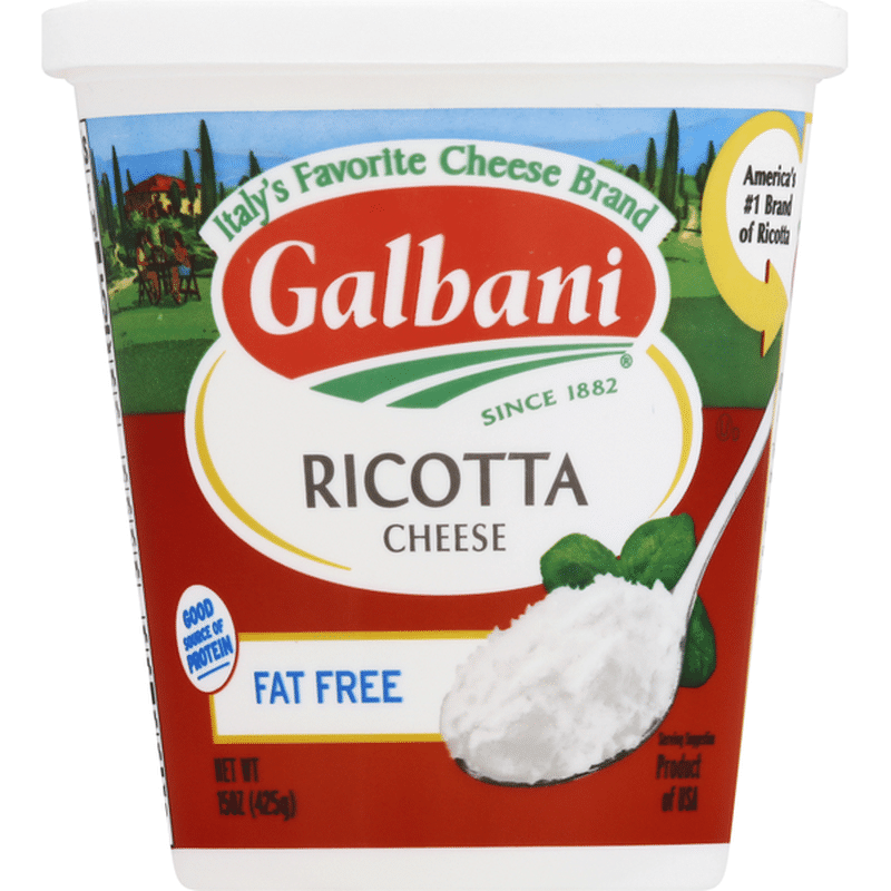 Galbani Ricotta Cheese Fat Free Original (15 oz) Instacart