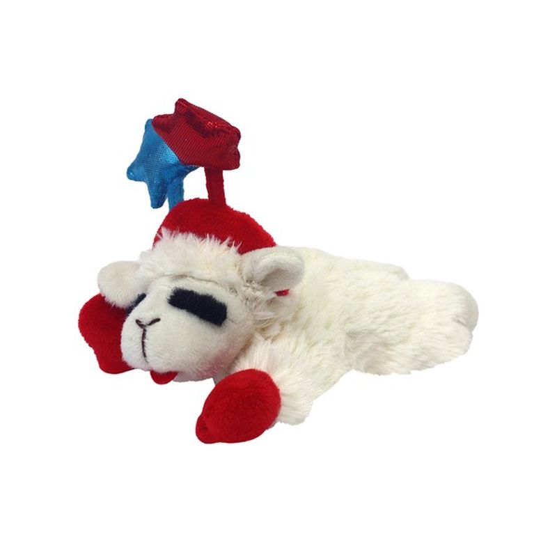 mini lamb chop dog toy