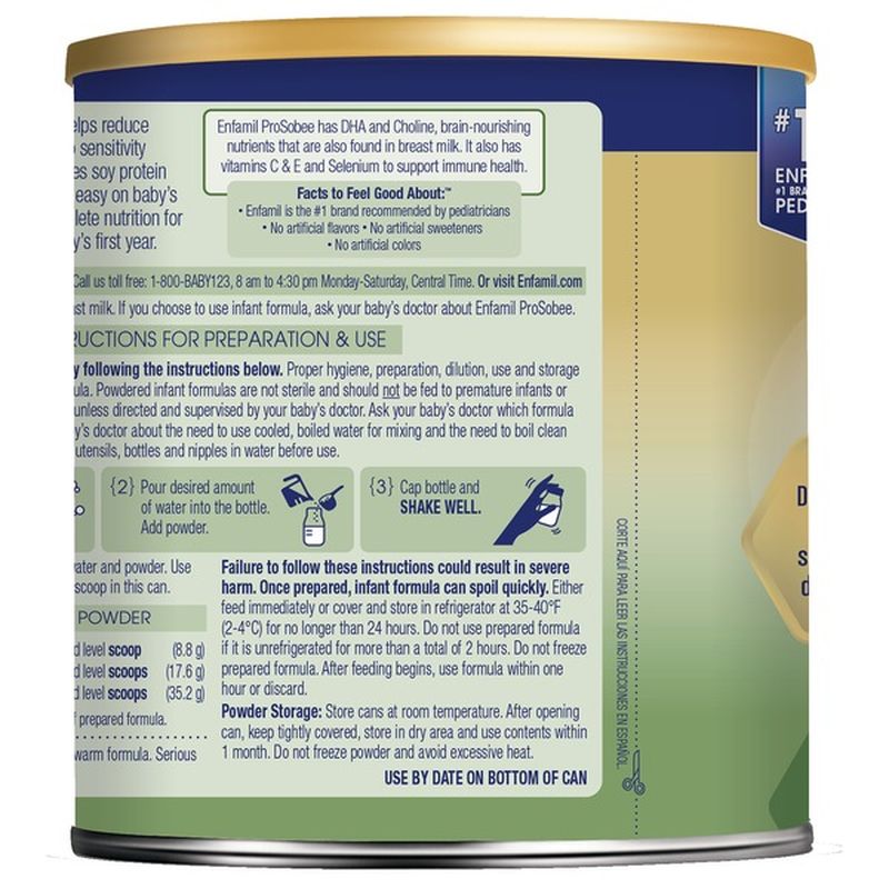 enfamil prosobee 12.9 oz