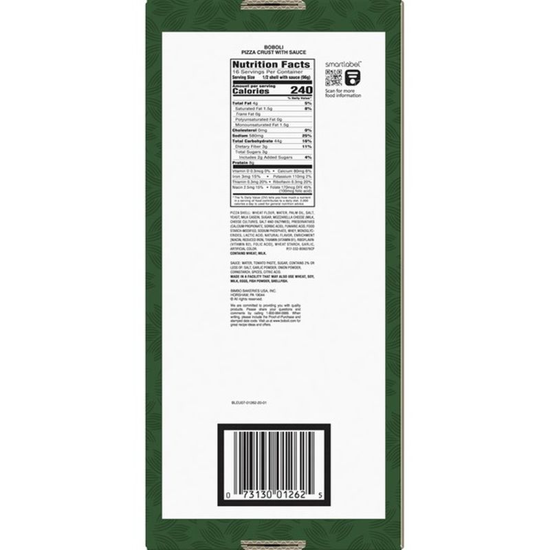 Boboli Party Pack Mini Pizza With Sauce (54 oz) from Costco Instacart