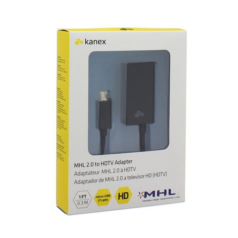 Kanex MHL 2.0 To HDTV 11 Pin Micro Usb To HDMI Adapter