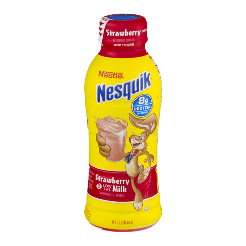 Nestle Nesquik Low Fat Strawberry Milk Fl Oz My Xxx Hot Girl