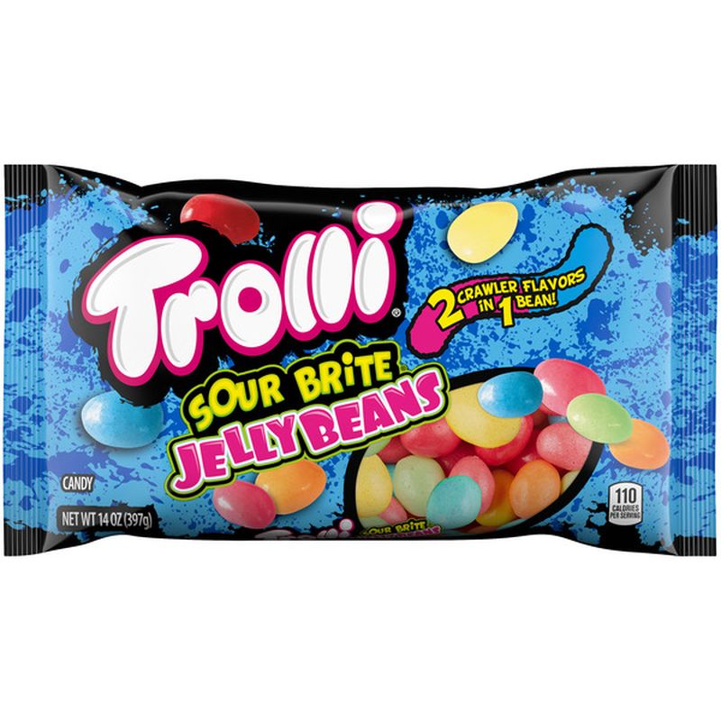 Trolli Jelly Beans TROLLI SOUR BRITE Jelly Beans Candy (14 oz) - Instacart