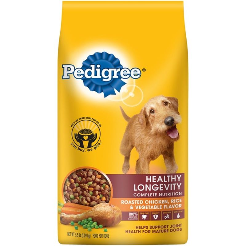 Pedigree Food for Dogs, Healthy Longevity (3.5 lb) - Instacart