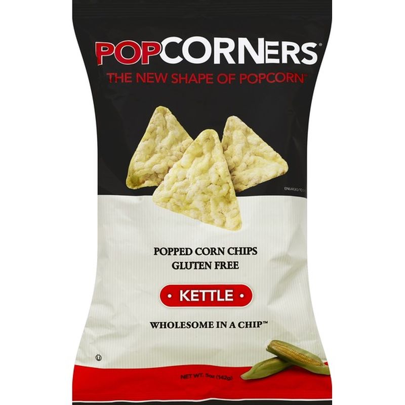 PopCorners Corn Chips, Popped, Kettle (5 oz) from ShopRite Instacart