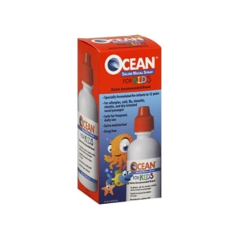 Ocean Saline Nasal Spray for Kids