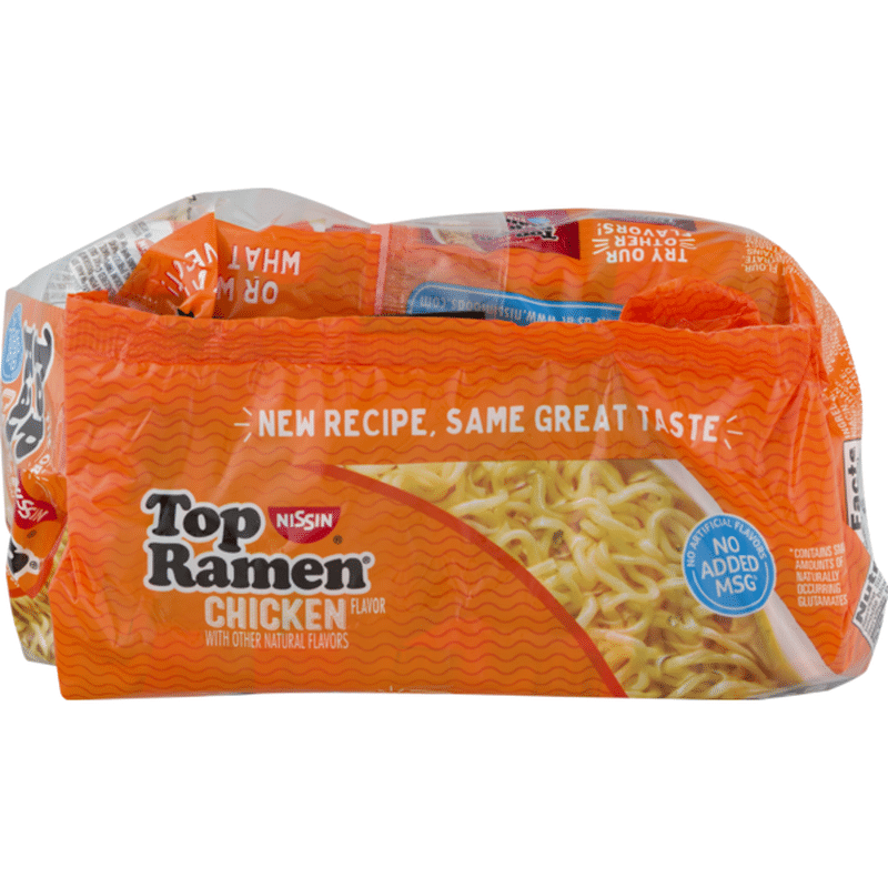 Nissin Top Ramen Noodle Soup Chicken 3 Oz Instacart