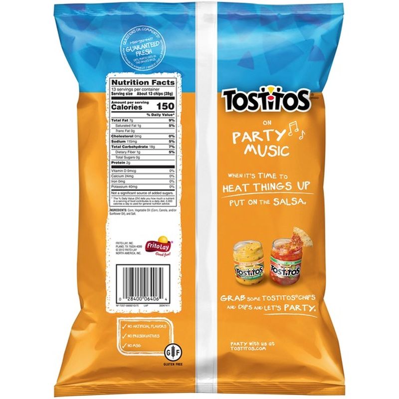 Tostitos Crispy Rounds Tortilla Chips (13 oz) Instacart