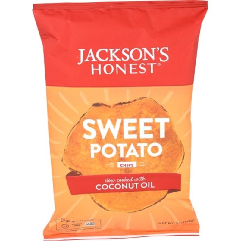 Jacksons Honest Potato Chips, Sweet Potato (5 oz) - Instacart