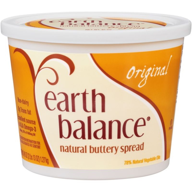 Earth Balance Original Natural Buttery Spread (45 oz) Instacart