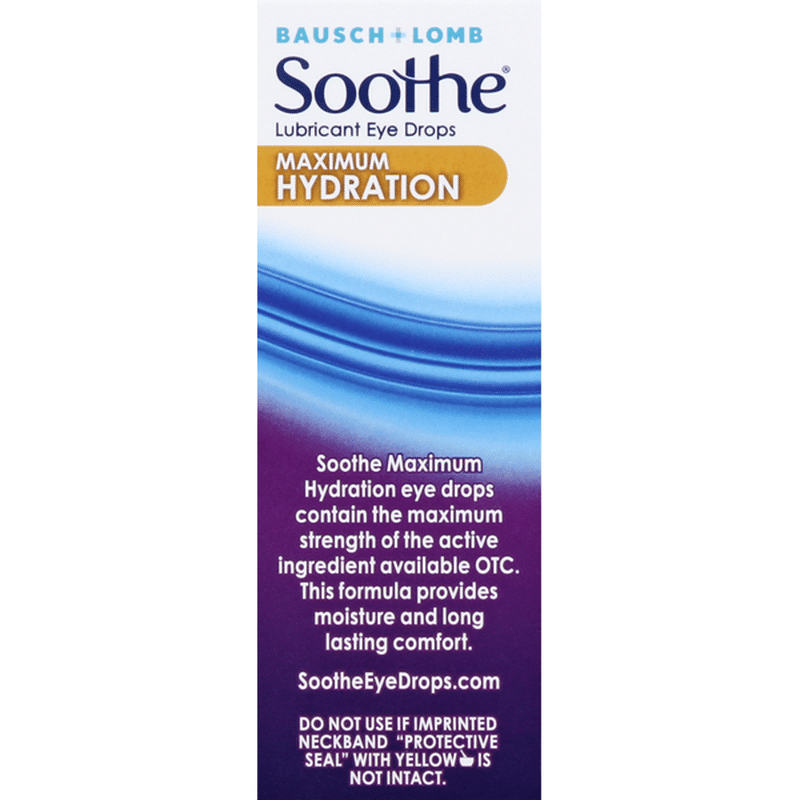 Soothe Lubricant Eye Drops, Maximum Hydration (0.5 fl oz) from Safeway