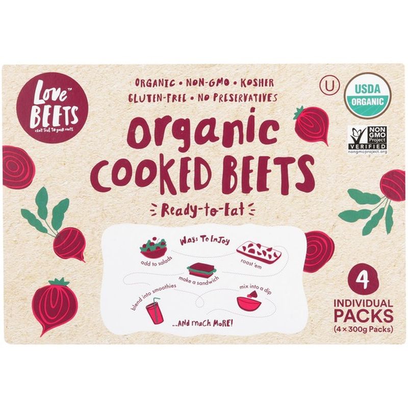 Love Beets Organic Cooked Beets (42.3 oz container) from Costco Instacart