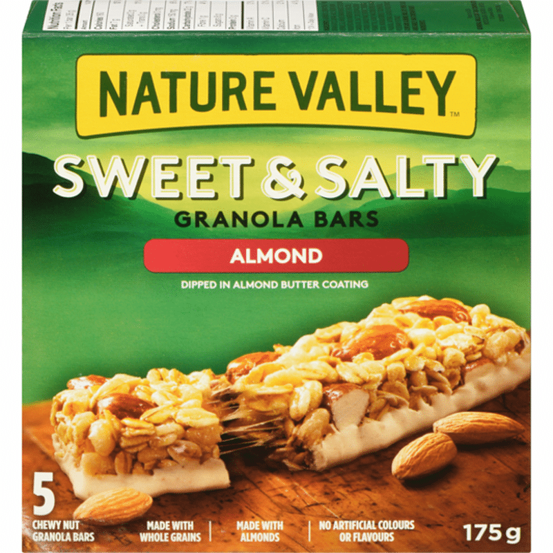 Sweet & Salty Almond Granola Bar