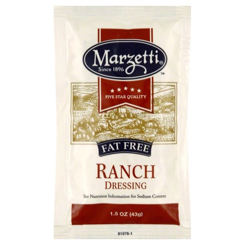 Marzetti Dressing Fat Free Ranch (1.5 oz) - Instacart