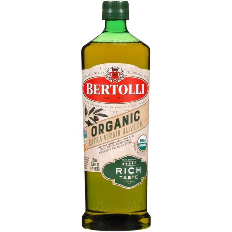 Bertolli Cold Extracted Organic Original Extra Virgin Olive Oil (750 ml