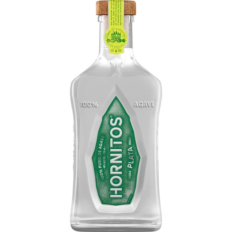 Hornitos Plata Tequila (750 ml) from Mollie Stone's Markets Instacart